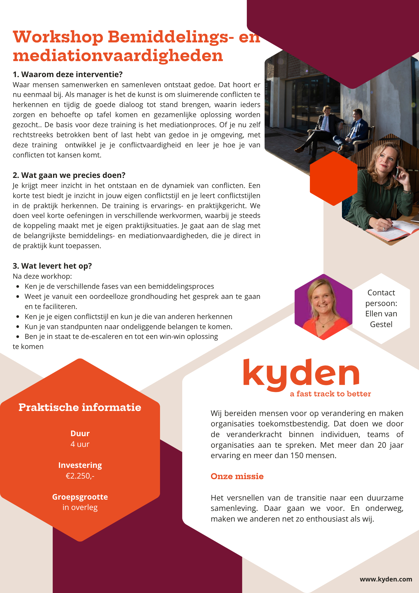 Bemiddelings- en mediationvaardigheden